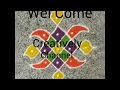 Simple and easy 5x1 dots rangoli design for beginners Turtle Rangoli design