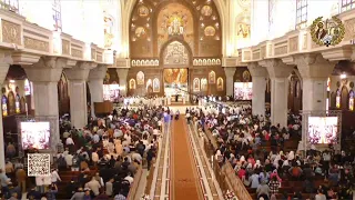 قداسة البابا تواضروس الثاني يصلي صلوات الجمعة العظيمة في الكاتدرائية المرقسية بالعباسية            دندنها