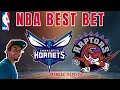 NBA Picks - Charlotte Hornets vs Toronto Raptors Prediction Griffin Murphy NBA Best Bets 25