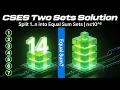 Two Sets CSES Introductory Easy