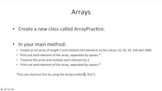 Java 4 2 Traversing Arrays