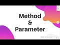 Method dan Parameter dalam Pemrograman Berorientasi Objek OOP