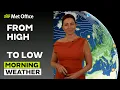 17/10/2025 - Kalm en bewolkt - Ochtendweerbericht VK – Met Office Weather