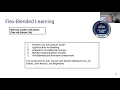 OESIS Flex-Blended Learning Pathway