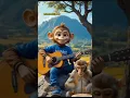 Download Lagu Through the song I reveal my heart's contents#animation #shorts #cartoon #monkey #funny