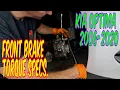 Kia Optima Front Brake Torque Specs 2006-2020 DIY Step-by-Step Guide