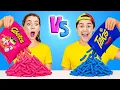 Lagu NEW 123GO! Eating One Color Food 🩷 Blue Vs Pink ASMR Challenge 💙 Boys Vs Girls
