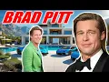 Brad Pitt Lifestyle 2025 400M Net Worth Family Drama Hollywood Empire