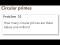 Project Euler Problem 35