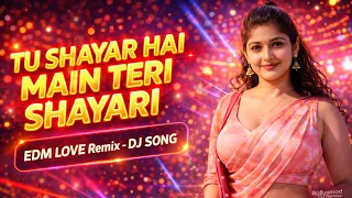 Tu Shayar Hai Main Teri 💙/ Dj | Hard Bass ❤️🔥 | Remix | Song | 🥀 Bollywood Dj Hindi Song EDM Remix