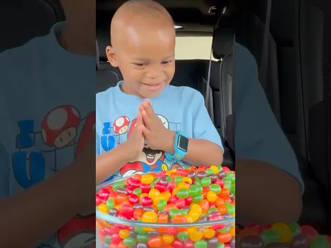 Eli gets tested with candy 😅