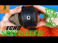 ECHO SPEED FEED 400 REVIEW TIPS AND INSTALLATION UNIVERSAL HEAD INSTALLED ON STIHL