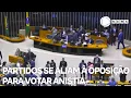 Download Lagu Partidos se aliam à oposição para votar anistia na Câmara