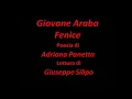 Giovane Araba Fenice Adriana Panetta