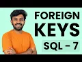 FOREIGN KEYS SQL Mastery Ep - 7 code io