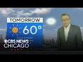 Sunny day in Chicago with highs near 60 degrees