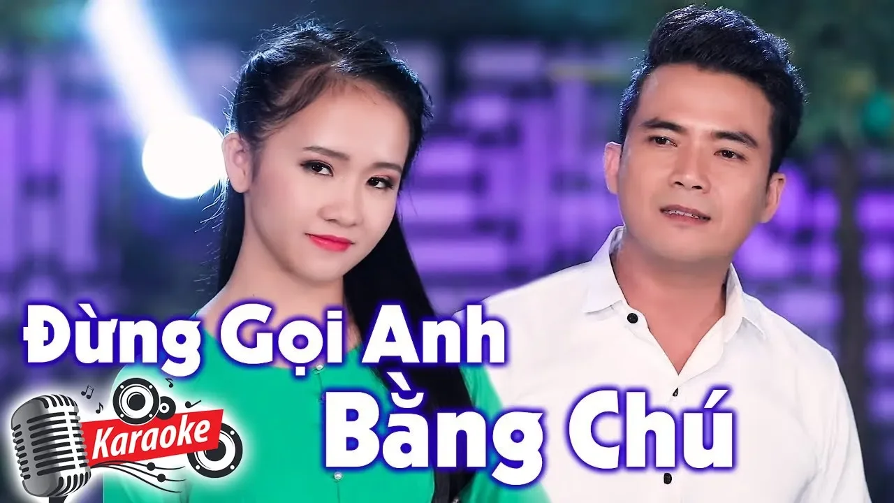 Karaoke Đừng Gọi Anh Bằng Chú - Kim Chi Ft Lê Sang | Beat Chuẩn Song Ca