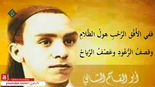 إلى طغاة العالم أبو القاسم الشابي 