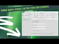 Power Query Invoke Custom Function Example