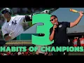 The 3 Habits That Make Champions A-Rod Academy