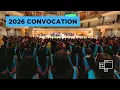 2026 Convocation