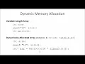 Dynamic Memory Allocation Explained