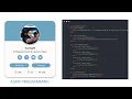 ASMR Programming Creating a Profile Showcase with HTML CSS No Talking