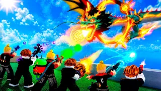 1 Dragon vs 10 Pistolas