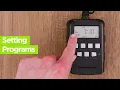 7 Day Heavy Duty Digital Programmable Outdoor Timer Dual Outlet BN-LINK