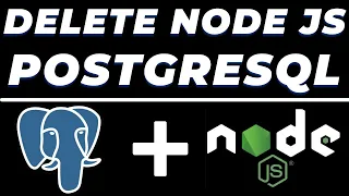 Delete Data in PostgreSQL database using Node JS and Postman Tutorial REST API