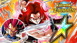 EZA TEQ SUPER SAIYAN GOD TRUNKS ON LR SSG VEGETA TEAM Dragon Ball Z Dokkan Battle