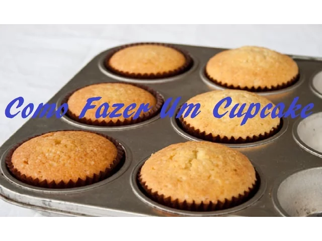 CUPCAKE RECEITA SIMPLES