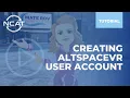 Creating AltspaceVR User Account