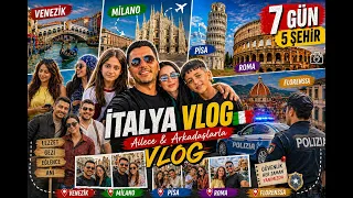 İTALYADA 7 GÜN 5 ŞEHİR / VENEDİK PİSA MİLANO ROMA FLORANSA