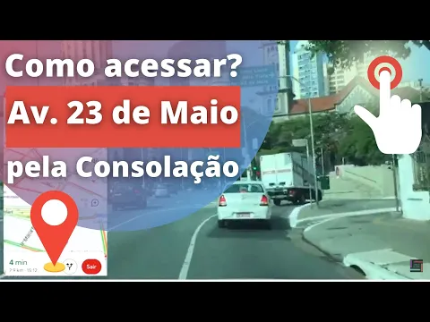 Download MP3 [SÃO PAULO] Acesso à Av.  23 de Maio pela rua da Consolação