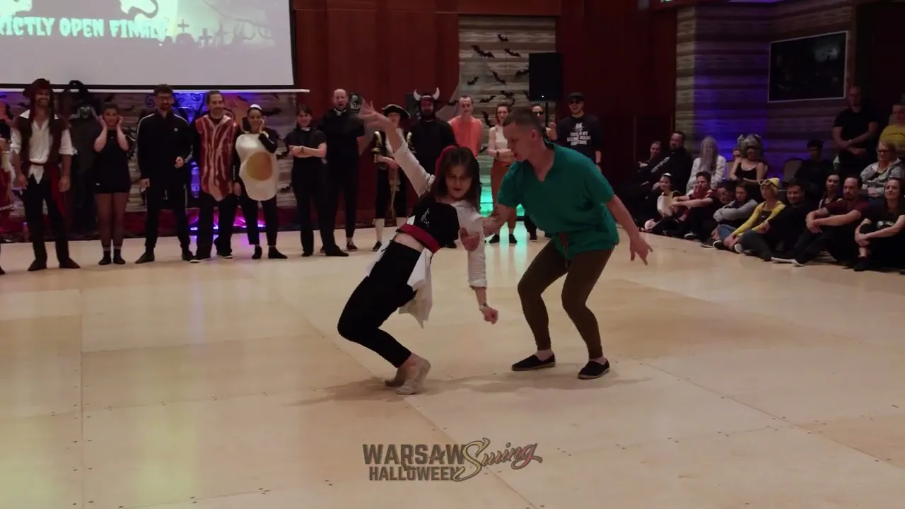 Piotr Lenart & Aleksandra Lukomska - Strictly Open Finals - Warsaw Halloween Swing 2024