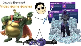 casually explained video game genres