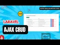 Laravel AJAX CRUD with jQuery
