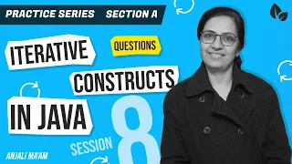 PRACTICE SERIES SESSION 8 QUESTIONS ITERATIVE CONSTRUCTS IN JAVA ICSE 9 10 Anjali Ma am