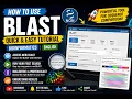 How to use BLAST Quick Easy Tutorial Bioinformatics English