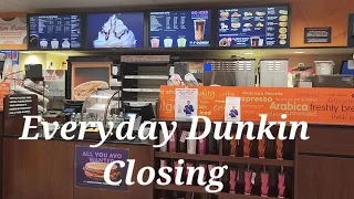 Dunkin Donuts Closing
