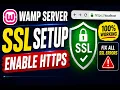 SSL certificate setup in wamp server WAMP Server SSL Certificate Setup Fix All SSL Errors