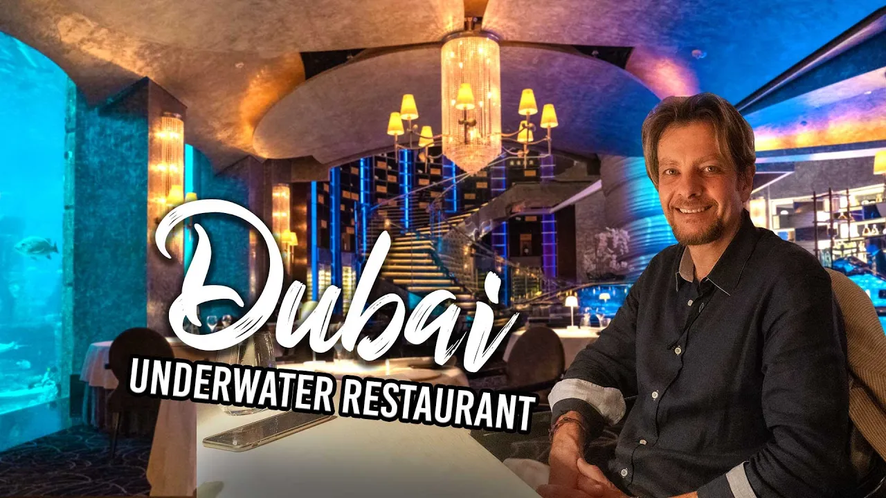 This is why Dubai is so amazing! (underwater restaurant Dubai Atlantis)