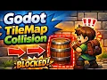 How to Add Collision to TileMapLayer in Godot In like 2 minutes