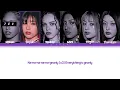 KATSEYE || GNARLY (Clean Edit) but you are Manon (Color Coded Lyrics Karaoke)