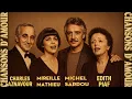 Lagu 🇫🇷Classic French Love Songs Collection💞Charles Aznavour, Mireille Mathieu, Michel Sardou, Edith Piaf