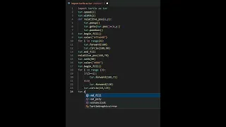 how to draw smile face in python PYTHON TURTLE