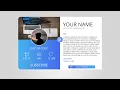 Make a Profile Card Animation in HTML CSS JavaScript