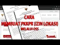 Download Lagu CARA MEMBUAT PKKPR/IZIN LOKASI DI OSS