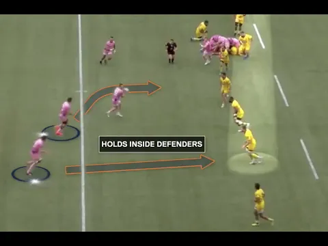 Download MP3 Rugby Coaching Ideas: Off #10 Phase Play Attack Shape
